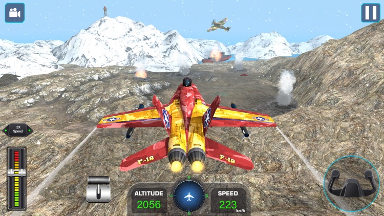 Army Airplane Flying Simulator screenshot-8