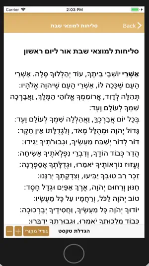 סליחות אשכנז 2.0 screenshot 3