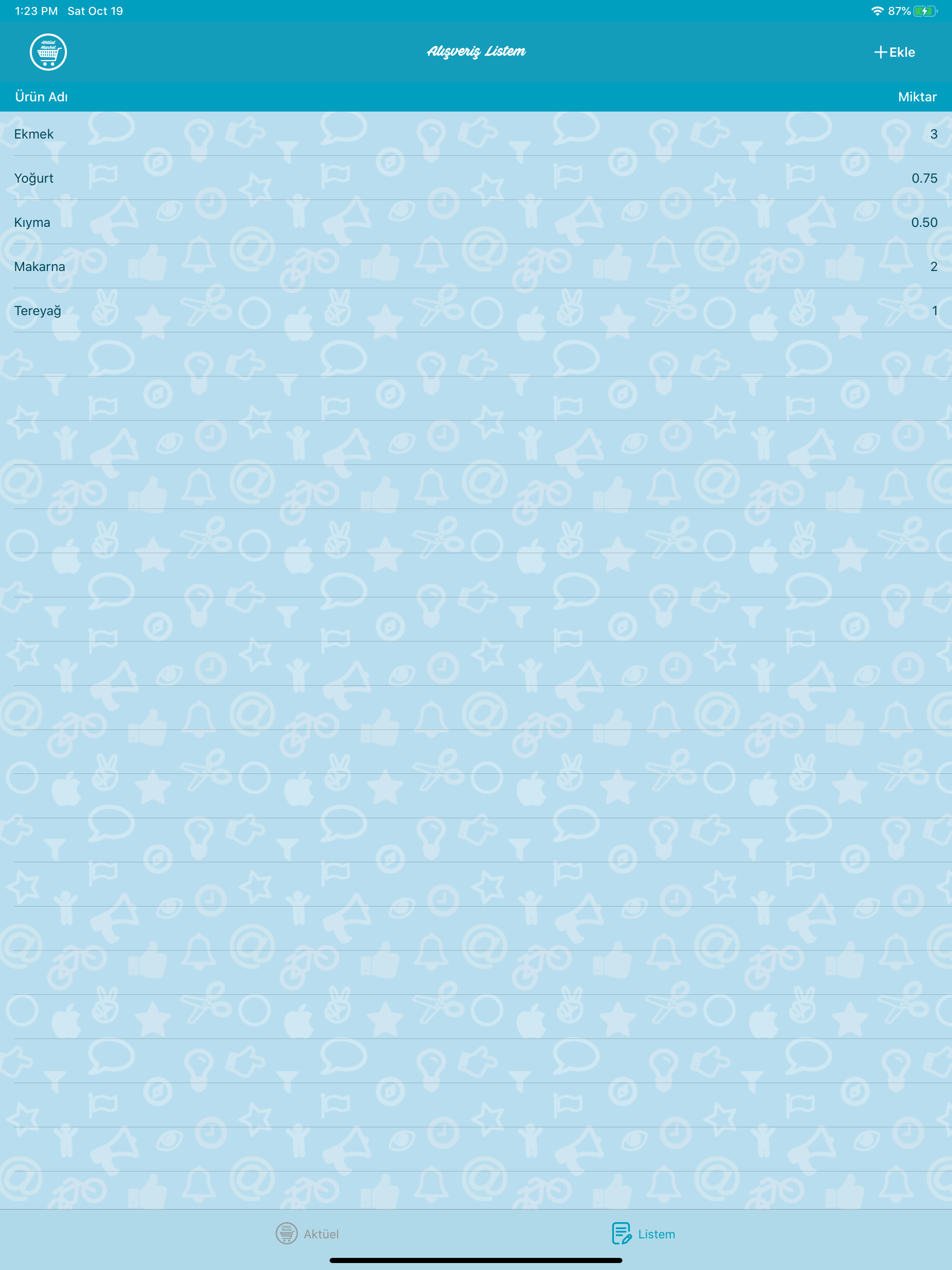 Aktüel Ürünler Market indirim screenshot 11