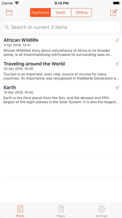 BlogTouch for Blogger