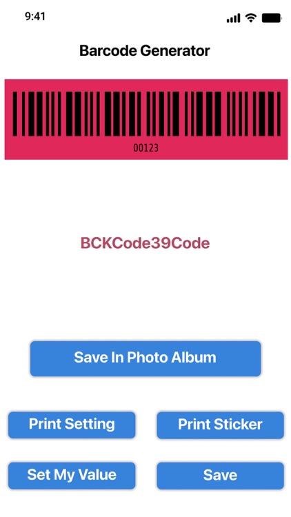 Barcode Generator & Scanner ・ screenshot-3