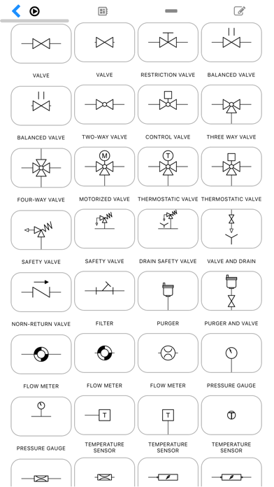 Hydraulic schemes Screenshot