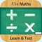 11+ Maths : Learn and Test app contains quick revision notes and tons of questions to help your child prepare for the 11+ exams and get into the school of your choice