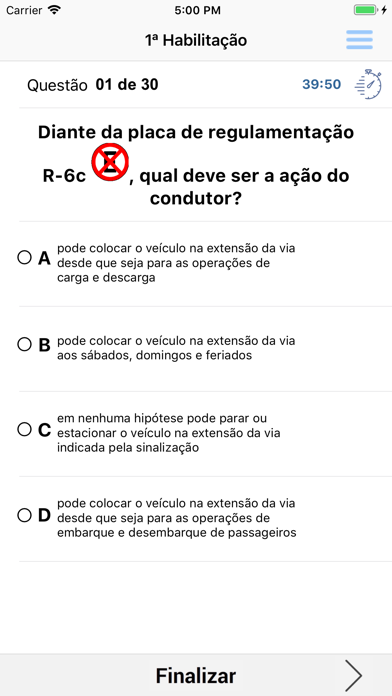 Screenshot #3 pour Simulado Detran.SP