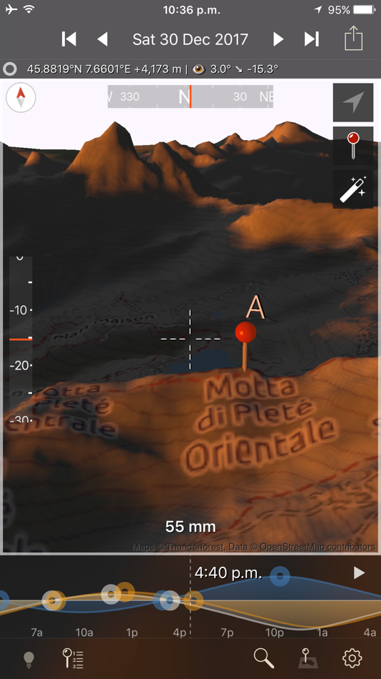 #1. Photographer's Ephemeris 3D (iOS) Von: Crookneck Consulting LLC