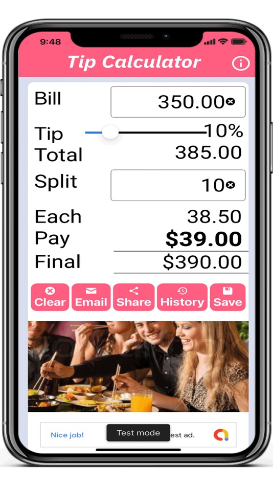 #3. Tip-Easy (iOS) 由: Quick Consulting and Management LLC