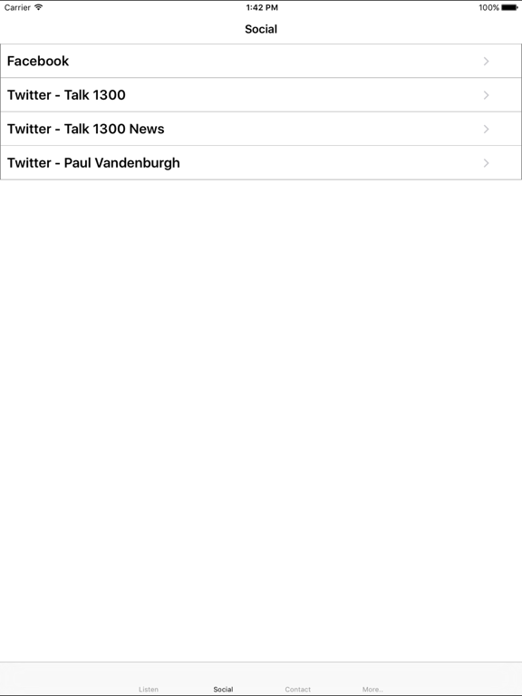 Screenshot #5 pour TALK 1300 & 98.7