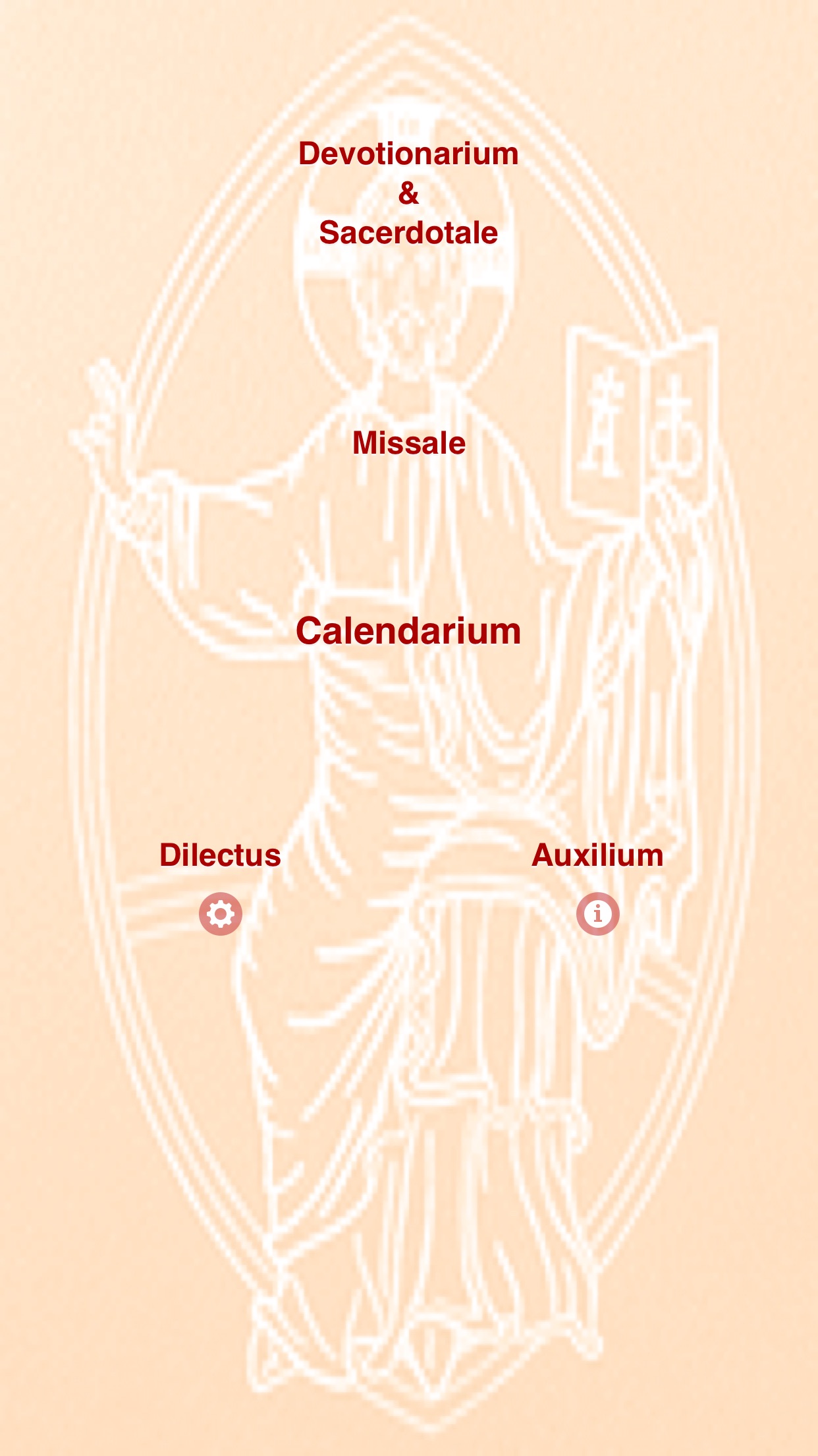 Screenshot 1 of Missale Romanum