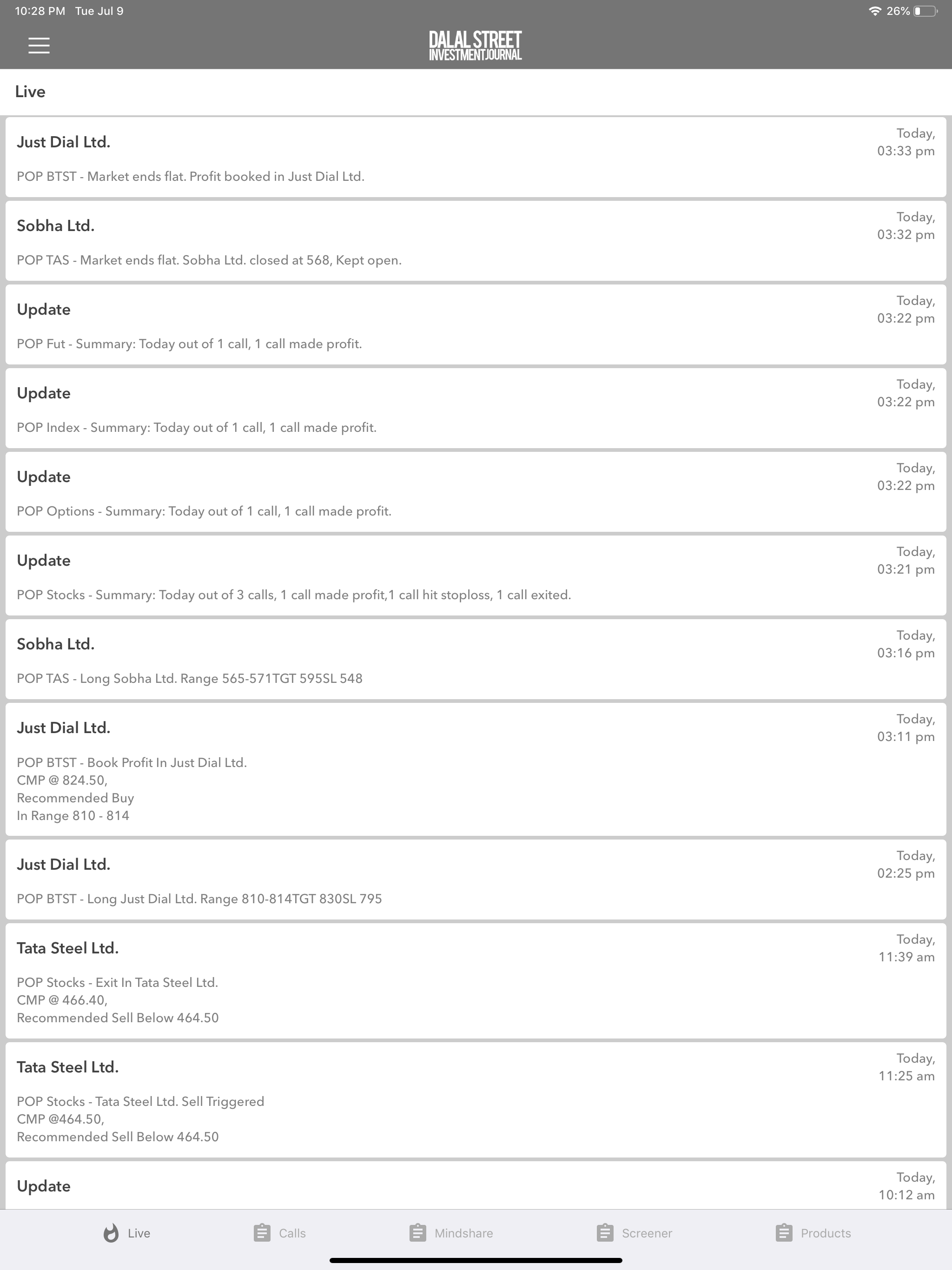 DSIJTrader screenshot 6
