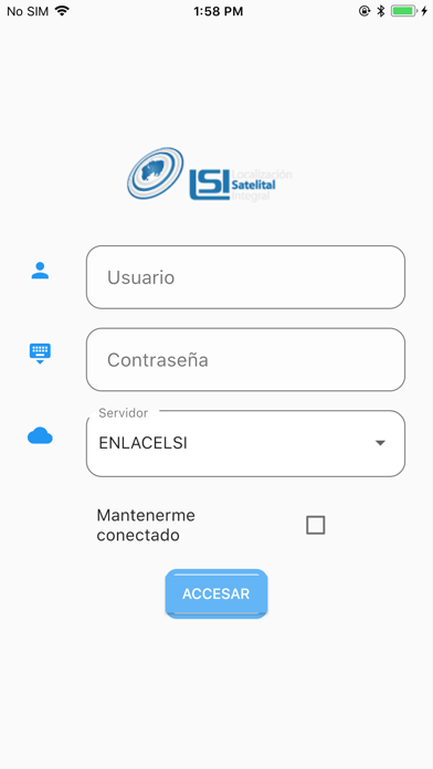 LSI Tracking app screenshot