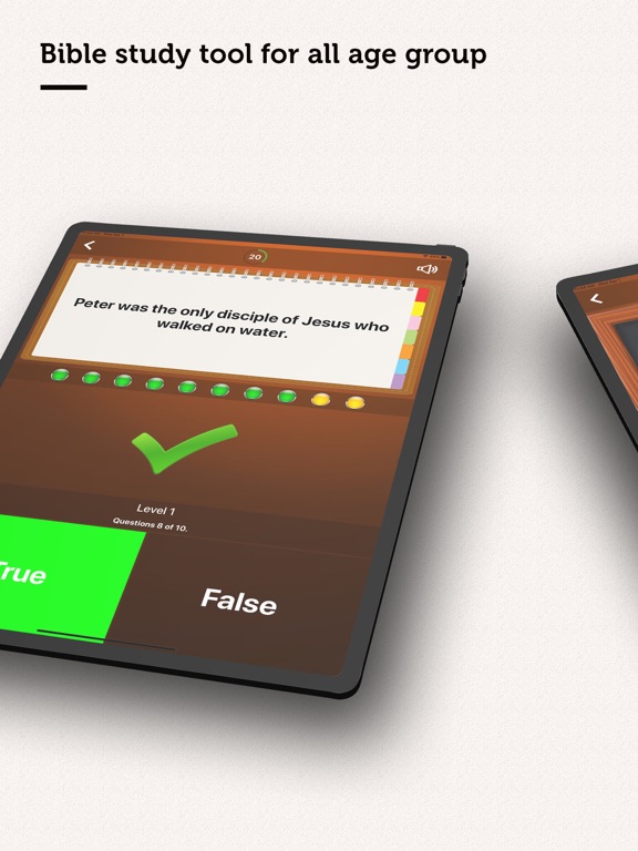 Screenshot #5 pour True or False? - Bible Quiz