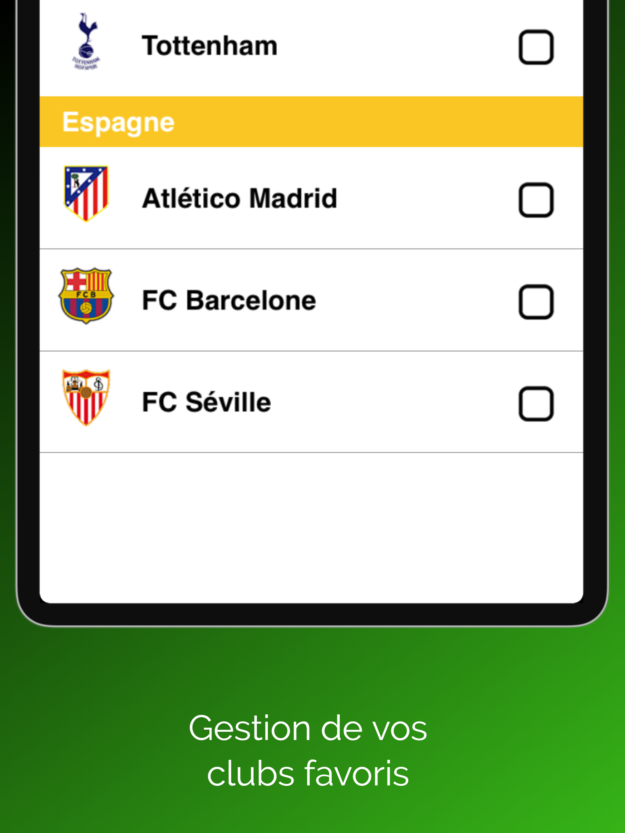 Programme TV Foot screenshot 10
