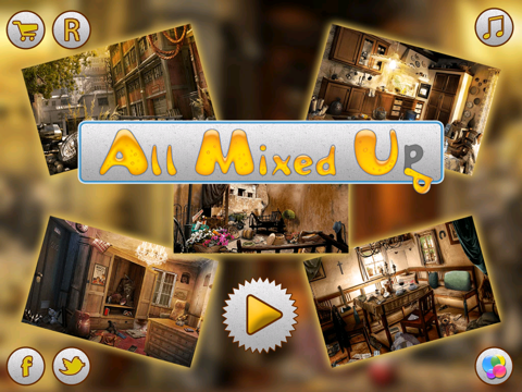 All Mixed Up Hidden objects