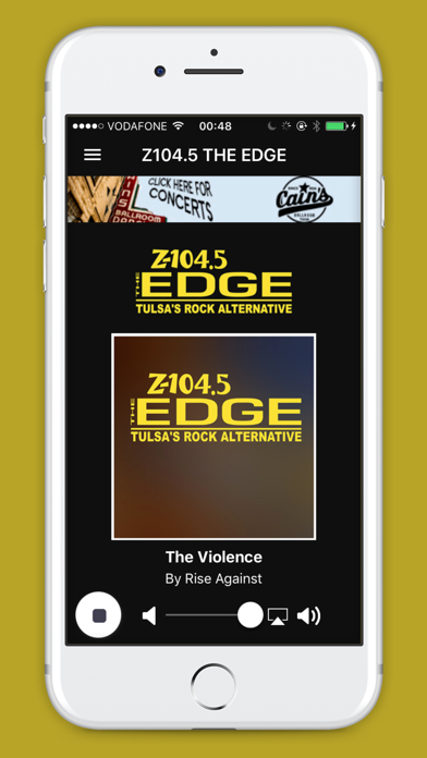 Screenshot #1 pour Z104.5 THE EDGE