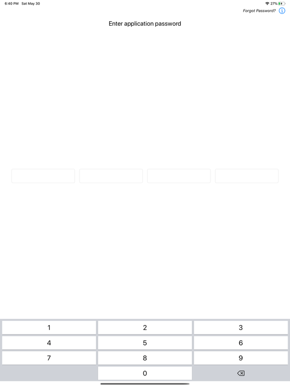 Private Vault - Photo & Video iPad screenshot 1 - Utilities app