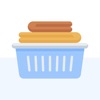Clean clothes, wash and bake icon