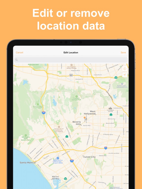 Exif Metadata iPad screenshot 5 - Photo & Video app