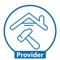 Providers can accept and deliver services using this app