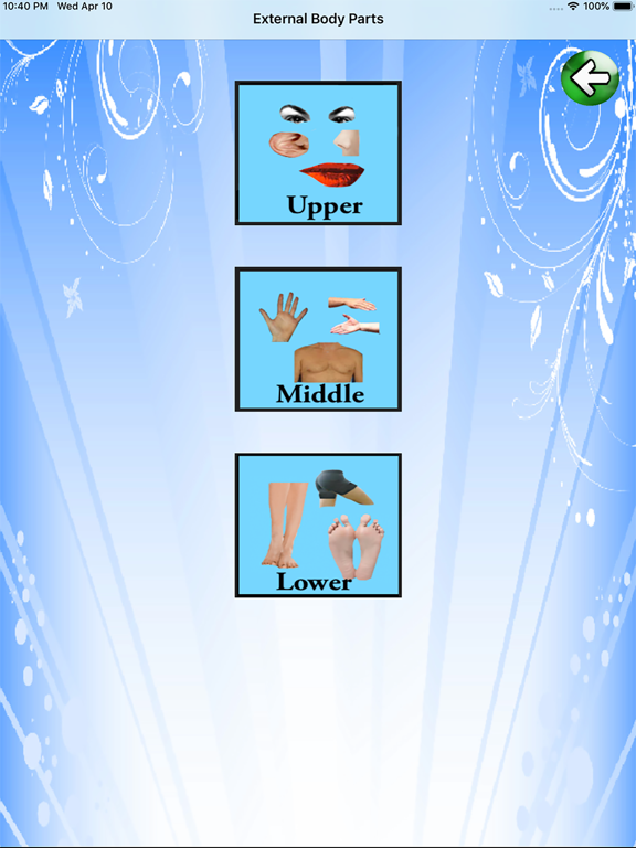 Screenshot #5 pour Body Parts - Middle and Asia
