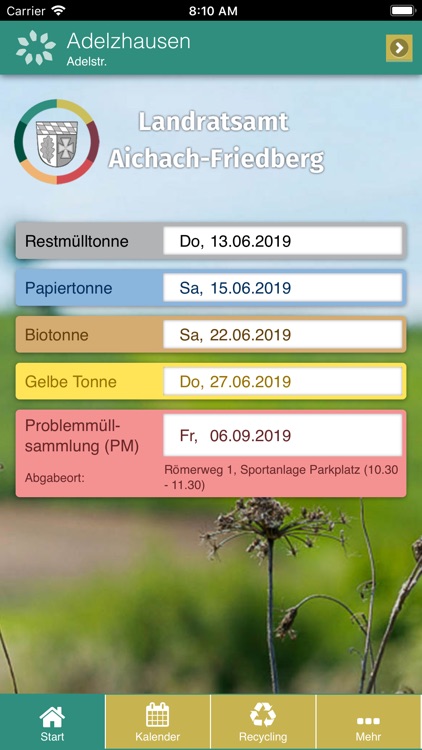 Aichach-Friedberg Abfall-App