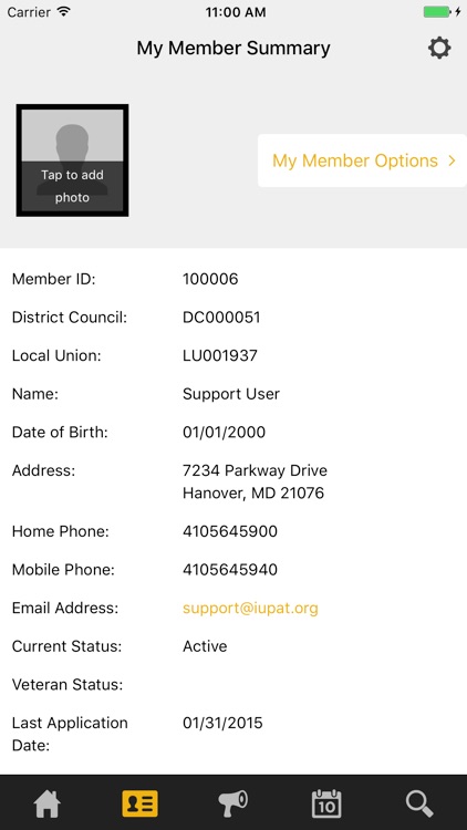 IUPAT Mobile Member Portal