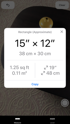 Measure screenshot 1