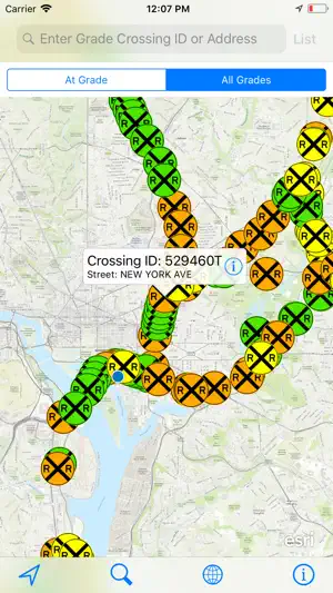 Rail Crossing Locator screenshot 1