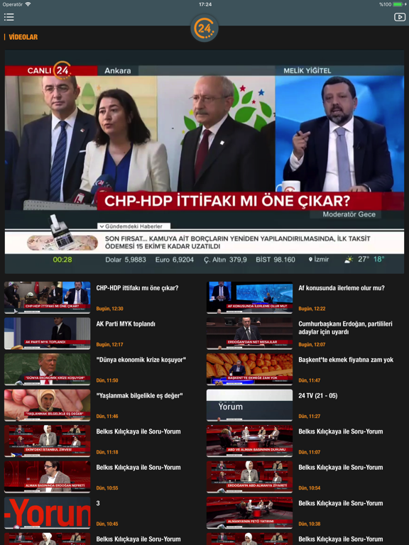 Screenshot #6 pour 24 TV