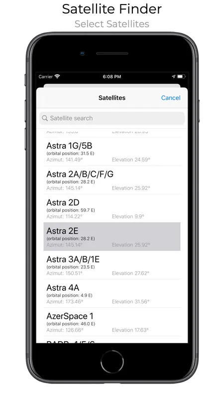 Satellite Finder (Pro) screenshot 3 of 4