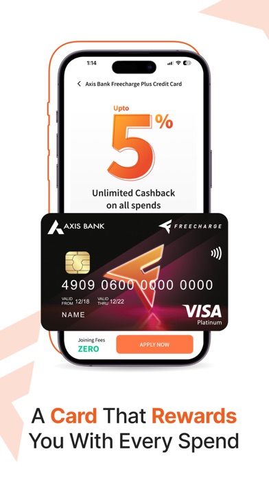 Freecharge: UPI, Credit Cards Screenshot