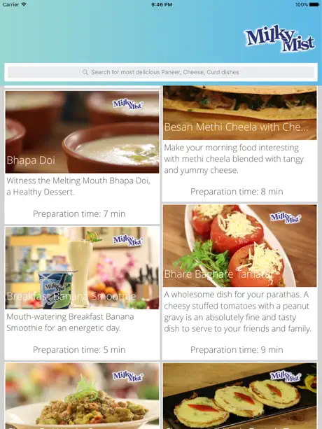 Milky Mist App