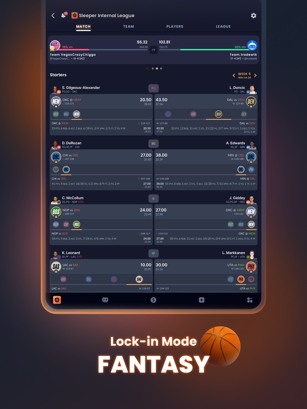 Sleeper - Fantasy Sports screenshot 2