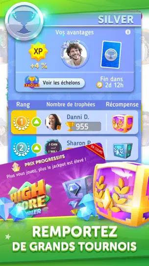Capture d'écran de Scrabble® GO: La Fête Des Mots sur iPhone 6