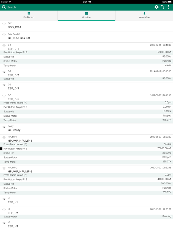 Screenshot #5 pour ProductionLink ALS Monitoring