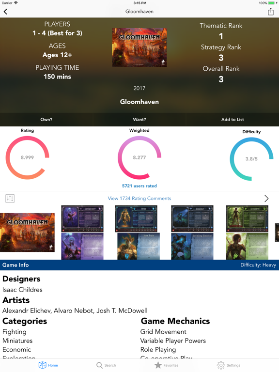 Screenshot #5 pour Board Game Bible