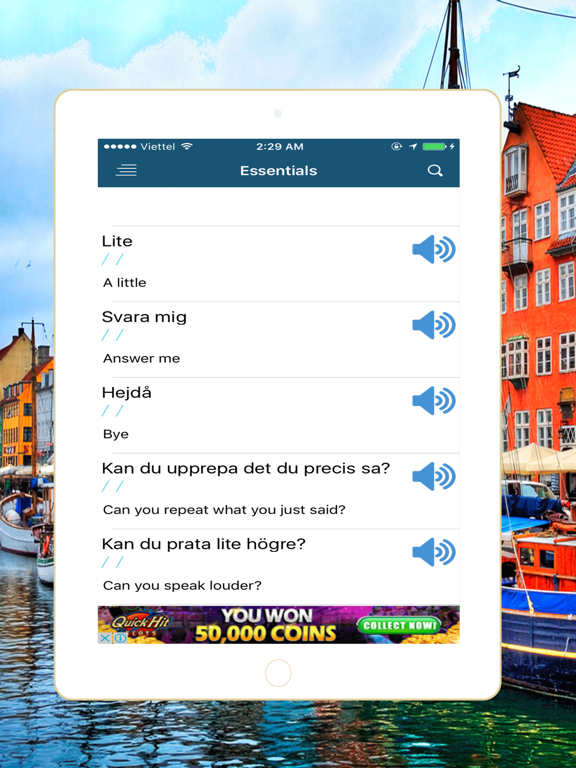 Screenshot #5 pour Communicate Swedish