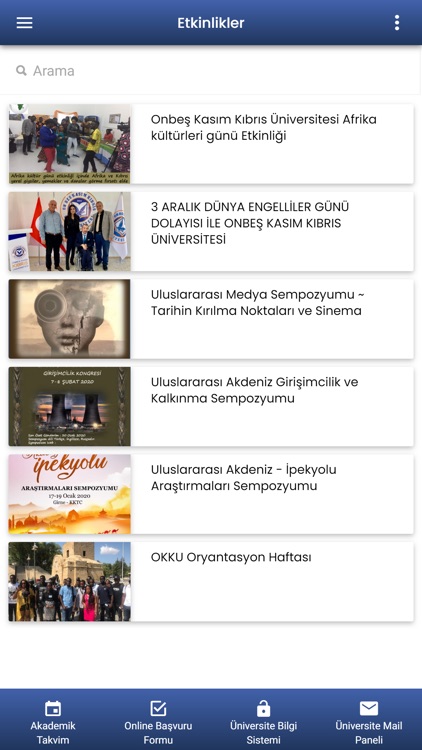Onbeş Kasım Kıbrıs University screenshot-4