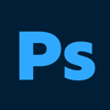 Adobe Photoshop 应用图标，iPad App Store 免费榜 第 18 名
