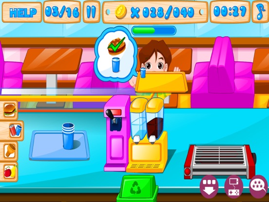 Screenshot #6 pour Fast food restaurant stagiaire