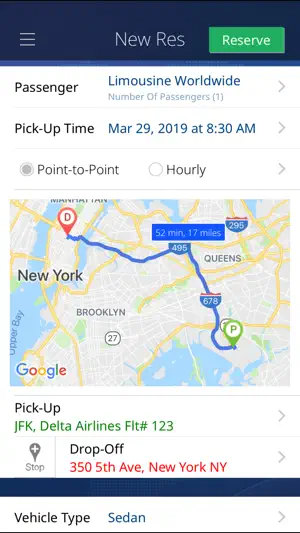 LimousinesWorldwide.com screenshot 2