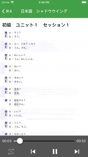 Shadowing Japanese screenshot 4