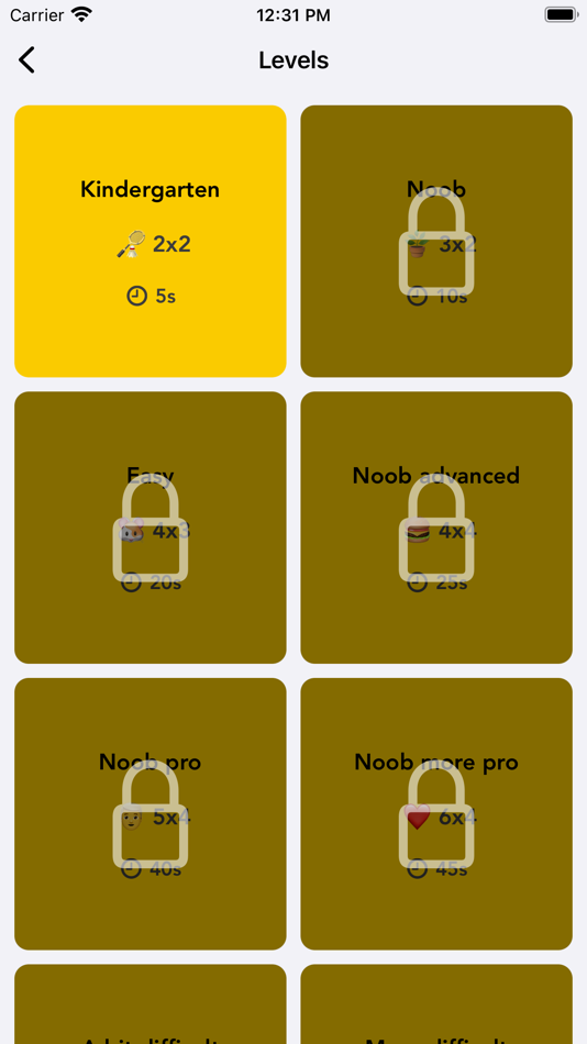 #3. Memory Emojis (iOS) 由: Javier Cueto