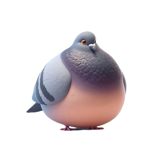 Fat Pigeon Stickers icon