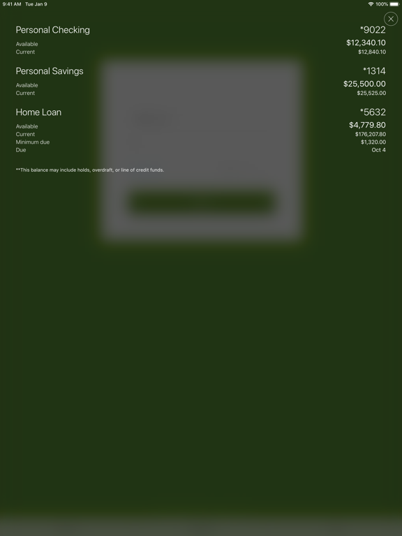 Screenshot #4 pour Princeton Federal CU Mobile