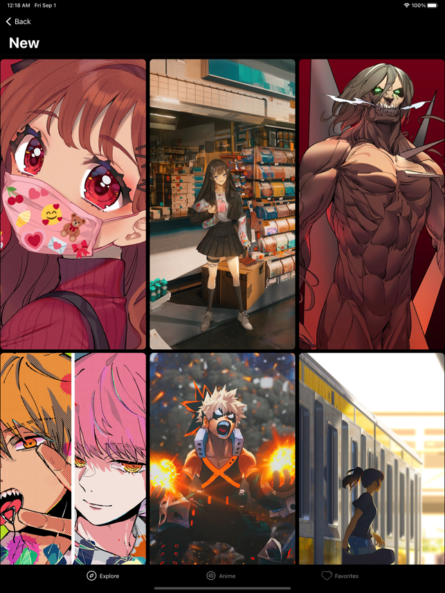 ‎Anime & Wallpaper - Live Screenshot