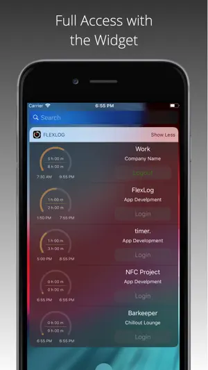 iboChron - Work Time Tracker screenshot 4