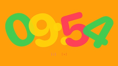 KeyHour · Simple Digital Clock Screenshot