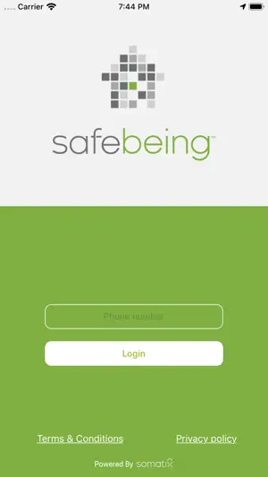 SafeBeing User screenshot 1
