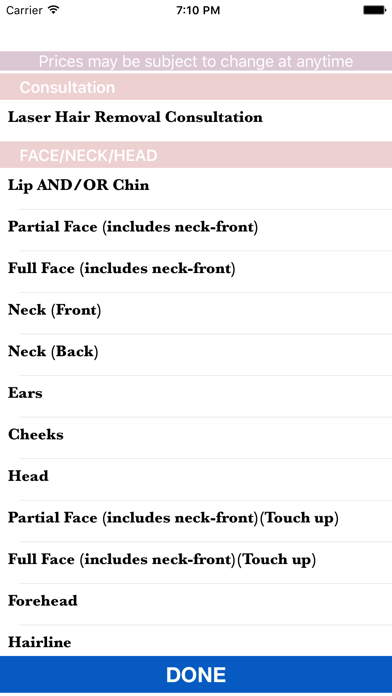 New Look Skin Center Screenshot