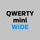 QWERTY mini Wide for English